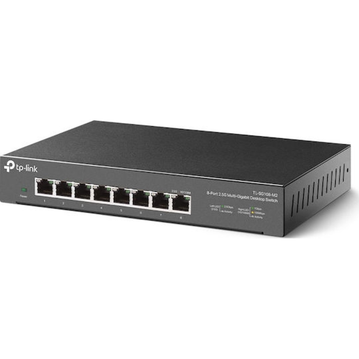 TP-LINK TL-SG108-M2 v1 Unmanaged L2 Switch με 8 Θύρες Ethernet