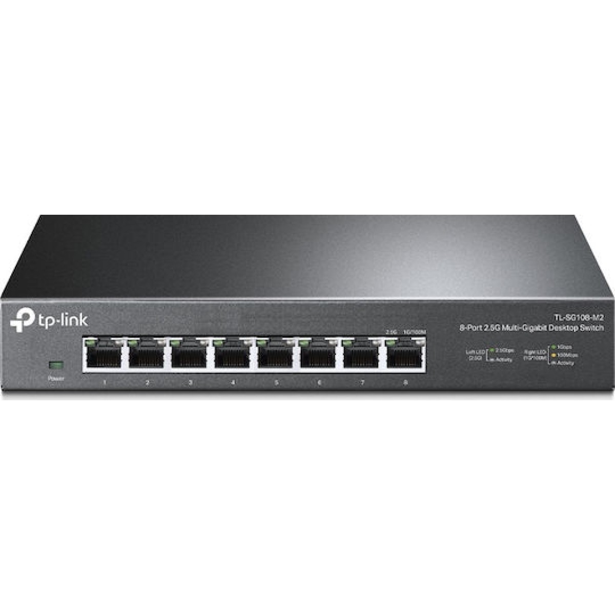 TP-LINK TL-SG108-M2 v1 Unmanaged L2 Switch με 8 Θύρες Ethernet