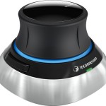 3D Connexion SpaceMouse Ασύρματο Εργονομικό Bluetooth Vertical Ποντίκι Μαύρο