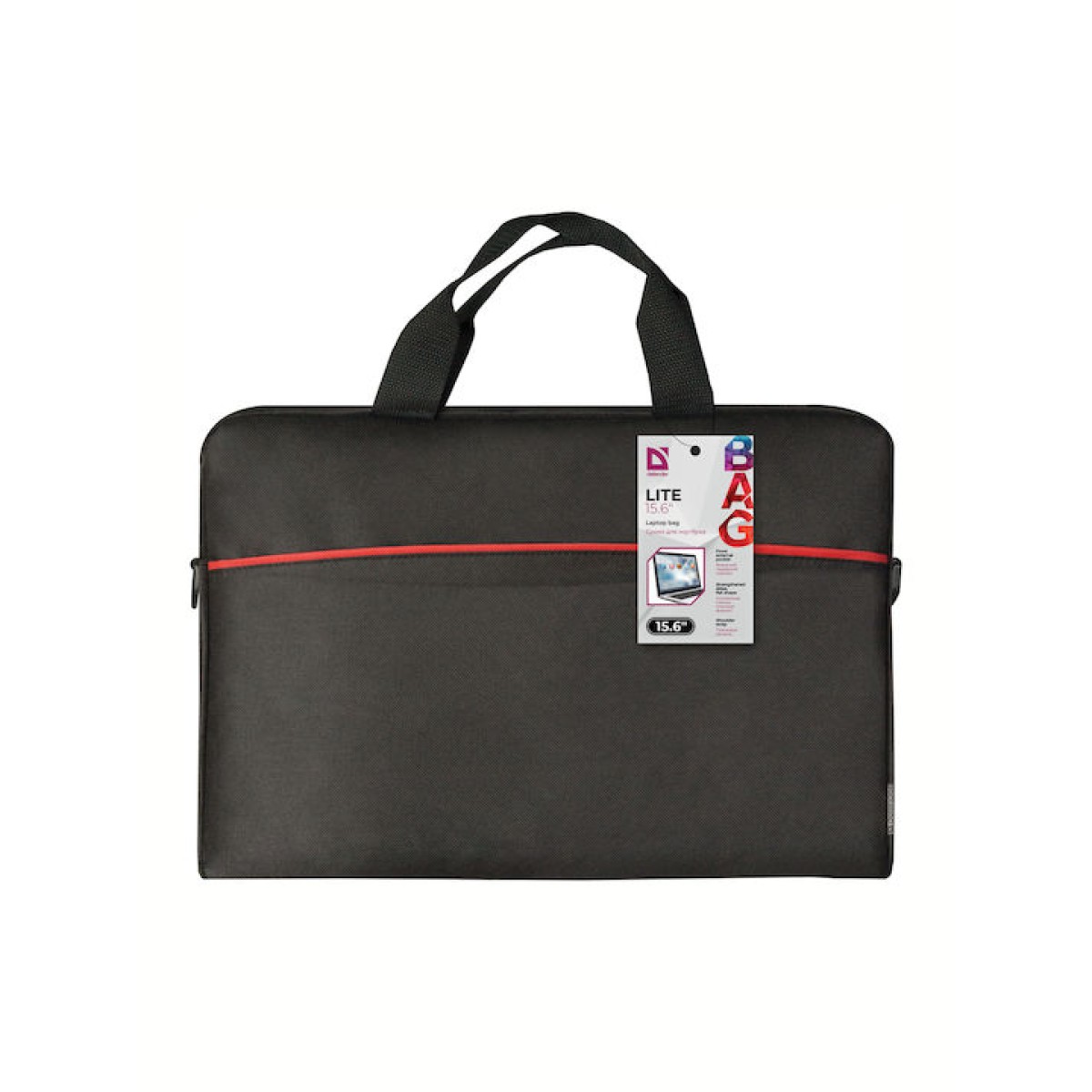 Defender Lite Τσάντα Ώμου / Χειρός για Laptop 15.6