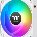 Thermaltake CT120 EX Case Fan με ARGB Φωτισμό και Σύνδεση 3-Pin / 4-Pin PWM 3τμχ Λευκό