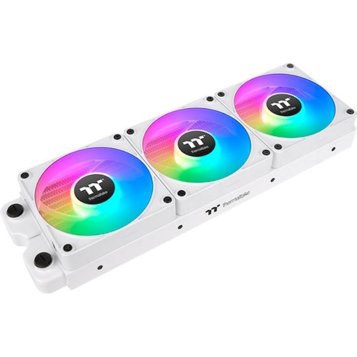 Thermaltake CT140 EX Reverse Case Fan με ARGB Φωτισμό και Σύνδεση 3-Pin / 4-Pin PWM 3τμχ Λευκό