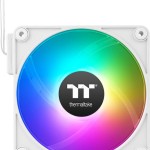 Thermaltake CT140 EX Reverse Case Fan με ARGB Φωτισμό και Σύνδεση 3-Pin / 4-Pin PWM 3τμχ Λευκό