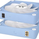 Thermaltake CT120 EX Reverse Case Fan με ARGB Φωτισμό και Σύνδεση 4-Pin PWM Hydrangea Blue