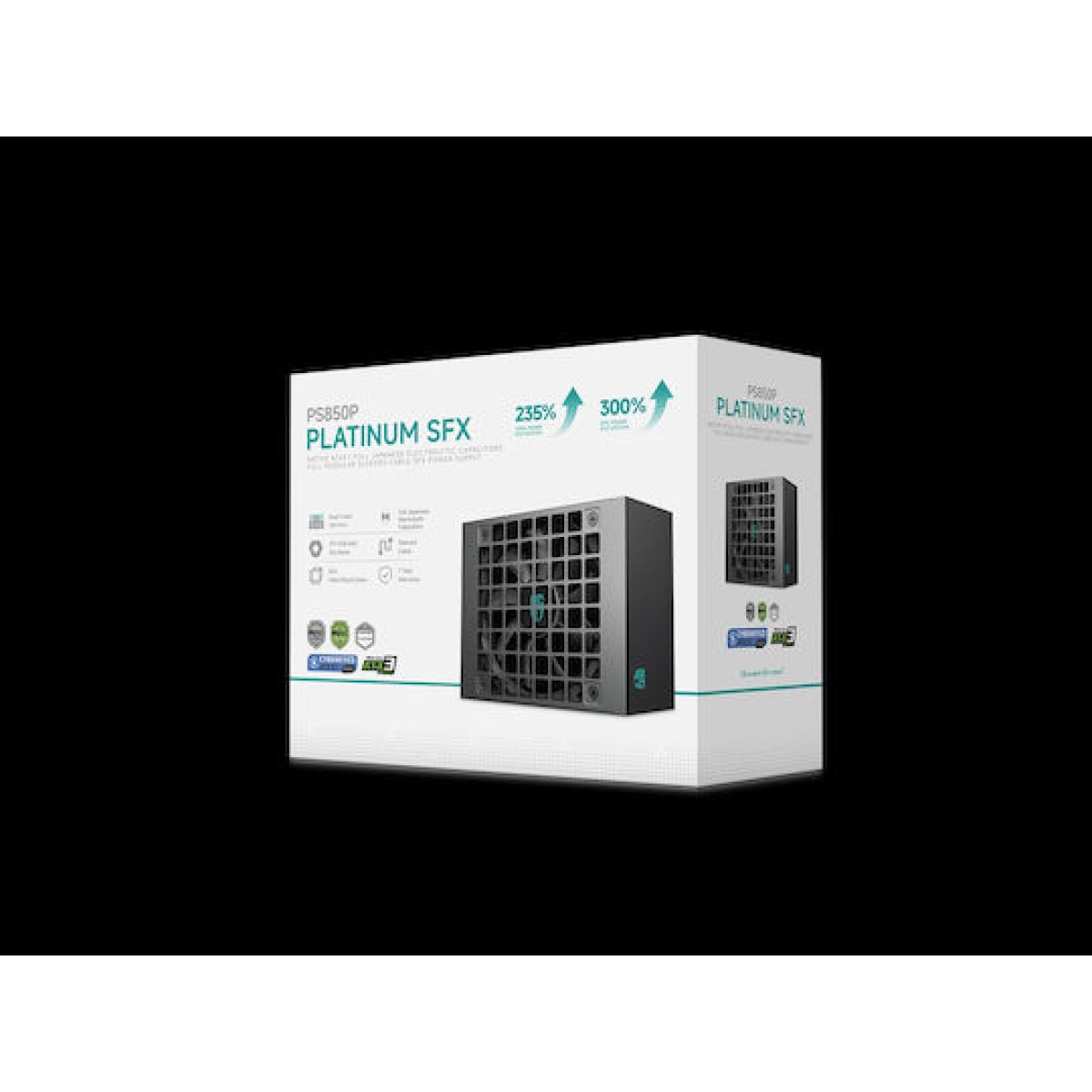 Deepcool SFX 3.1 850W Μαύρο Τροφοδοτικό Υπολογιστή Full Modular 80 Plus Platinum