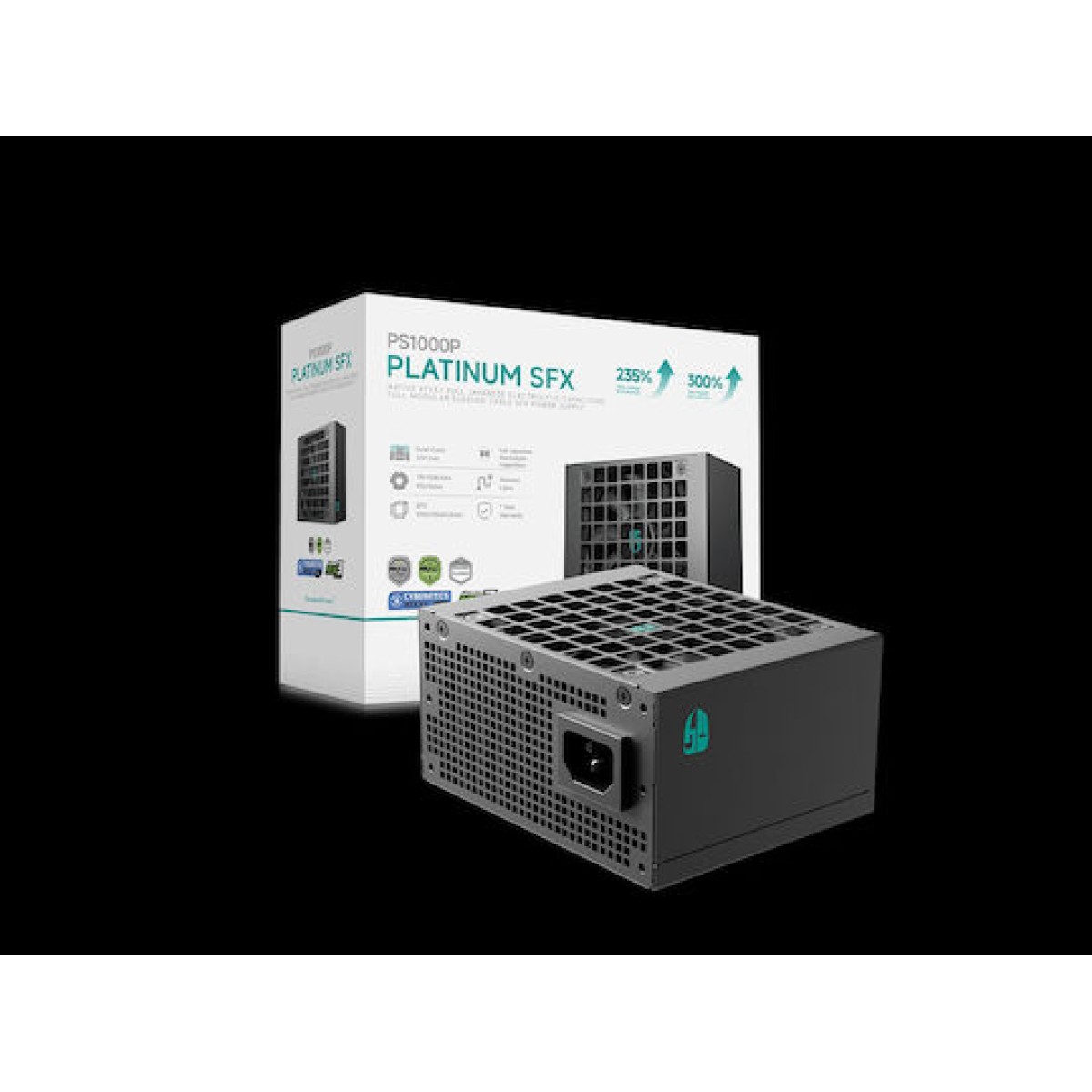 Deepcool SFX 3.1 1000W Μαύρο Τροφοδοτικό Υπολογιστή Full Modular 80 Plus Platinum