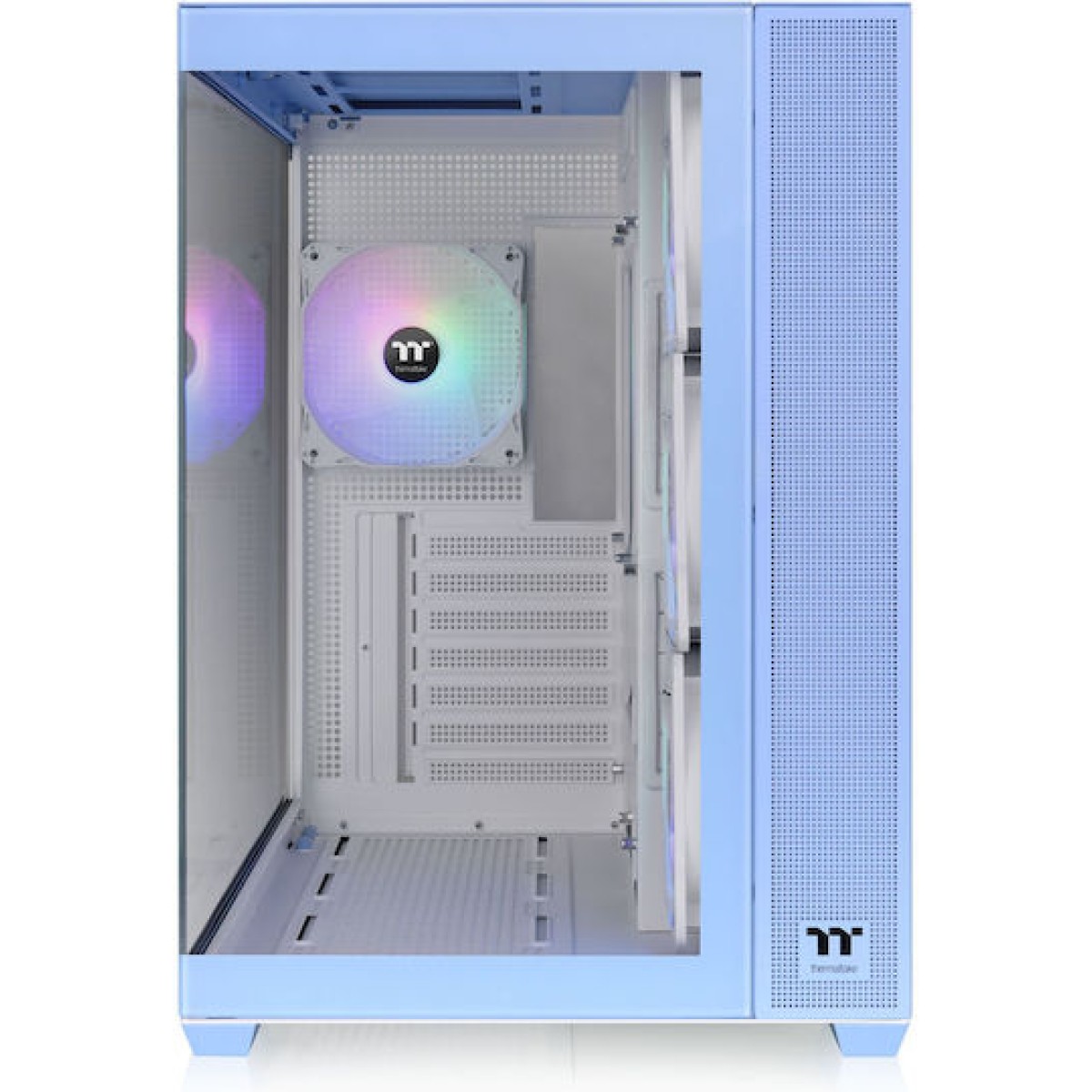 Thermaltake View 380 TG ARGB Gaming Midi Tower Κουτί Υπολογιστή με Πλαϊνό Παράθυρο Hydrangea Blue