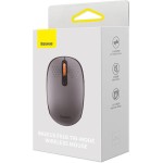 Baseus F01B Ασύρματο Bluetooth Mini Ποντίκι Frosted Grey