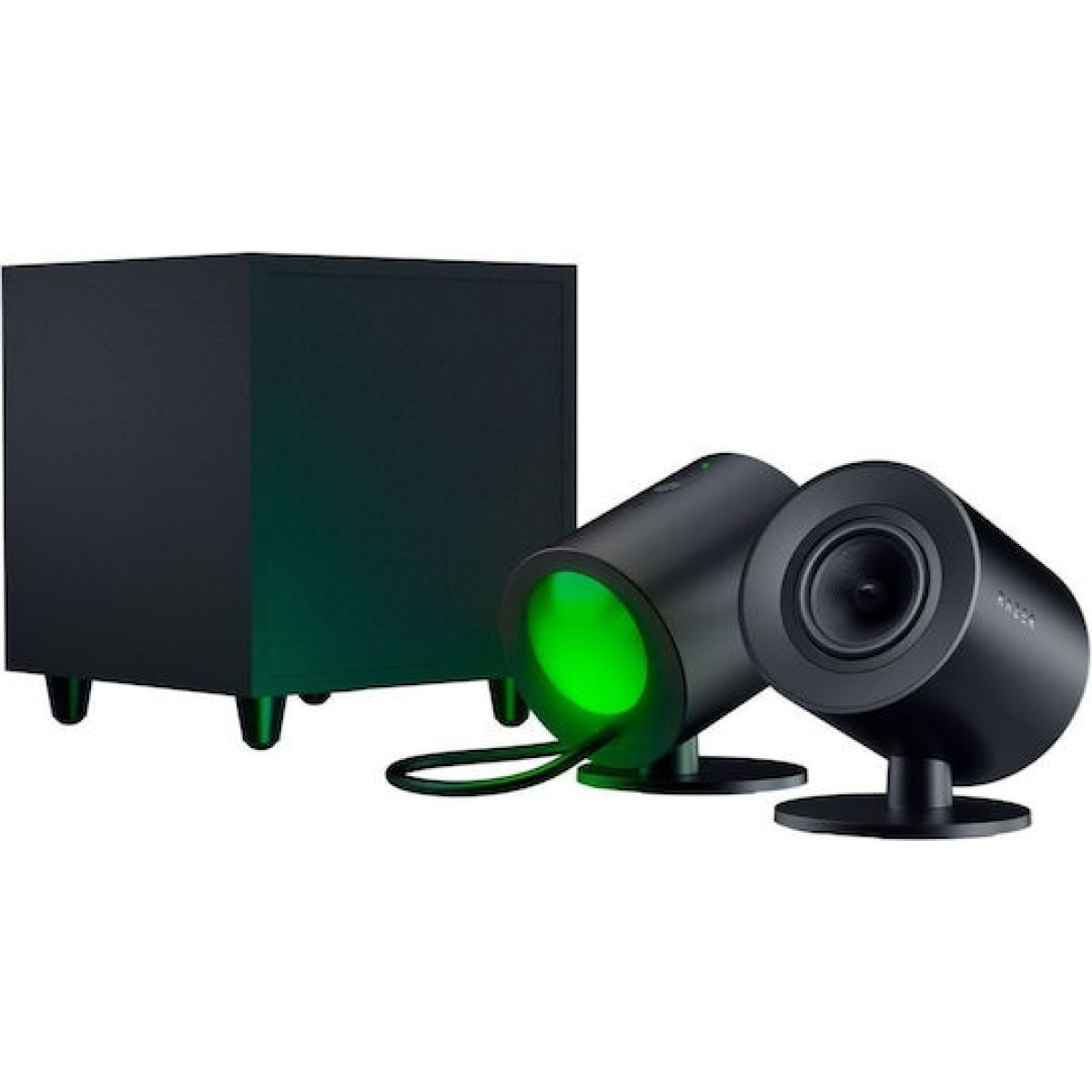 Razer Nommo V2 Ασύρματα Ηχεία Υπολογιστή 2.1 με RGB Φωτισμό και Bluetooth σε Μαύρο Χρώμα