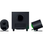 Razer Nommo V2 Ασύρματα Ηχεία Υπολογιστή 2.1 με RGB Φωτισμό και Bluetooth σε Μαύρο Χρώμα