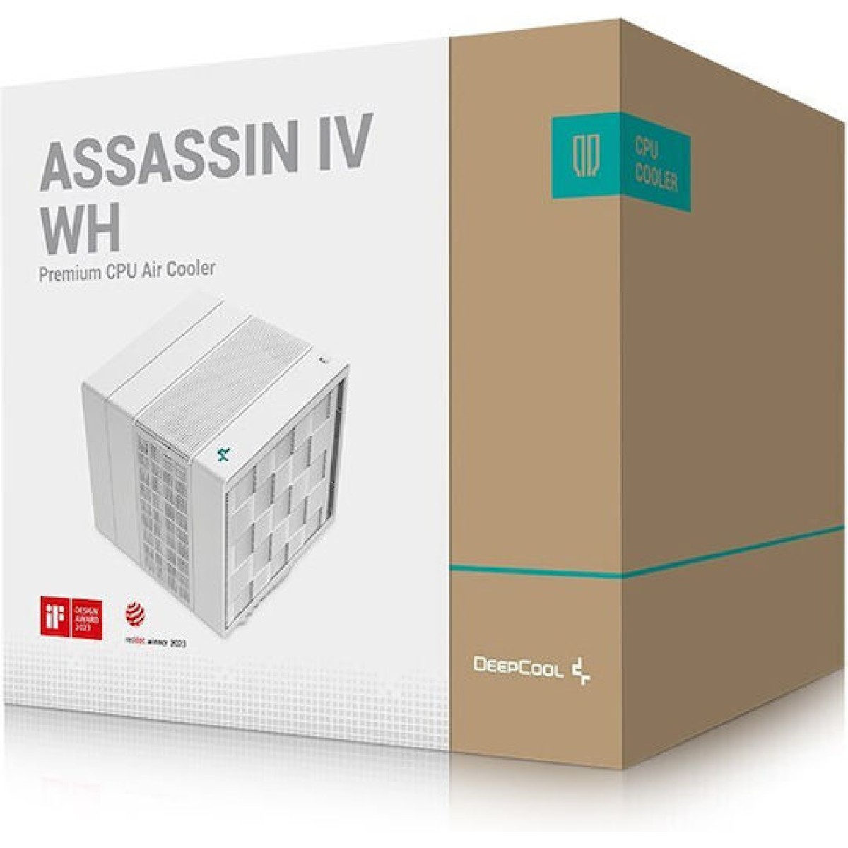 Deepcool Assassin IV Ψύκτρα Επεξεργαστή για Socket AM4/AM5/115x/1700 Λευκή