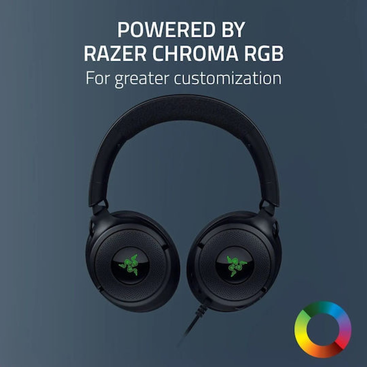Razer Kraken V4 X Over Ear Gaming Headset με σύνδεση USB