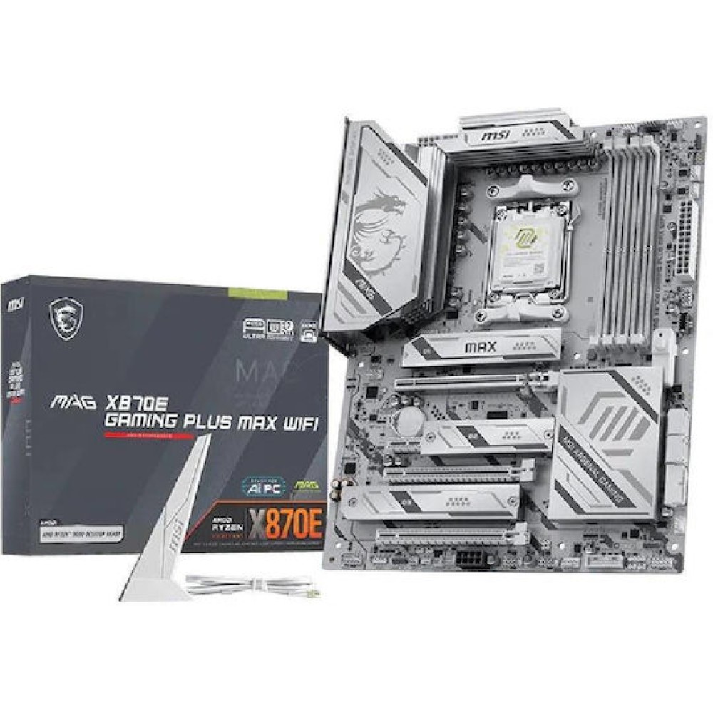 MSI MAG X870E GAMING PLUS MAX WIFI Motherboard ATX με AMD AM5 Socket 7E70-016R