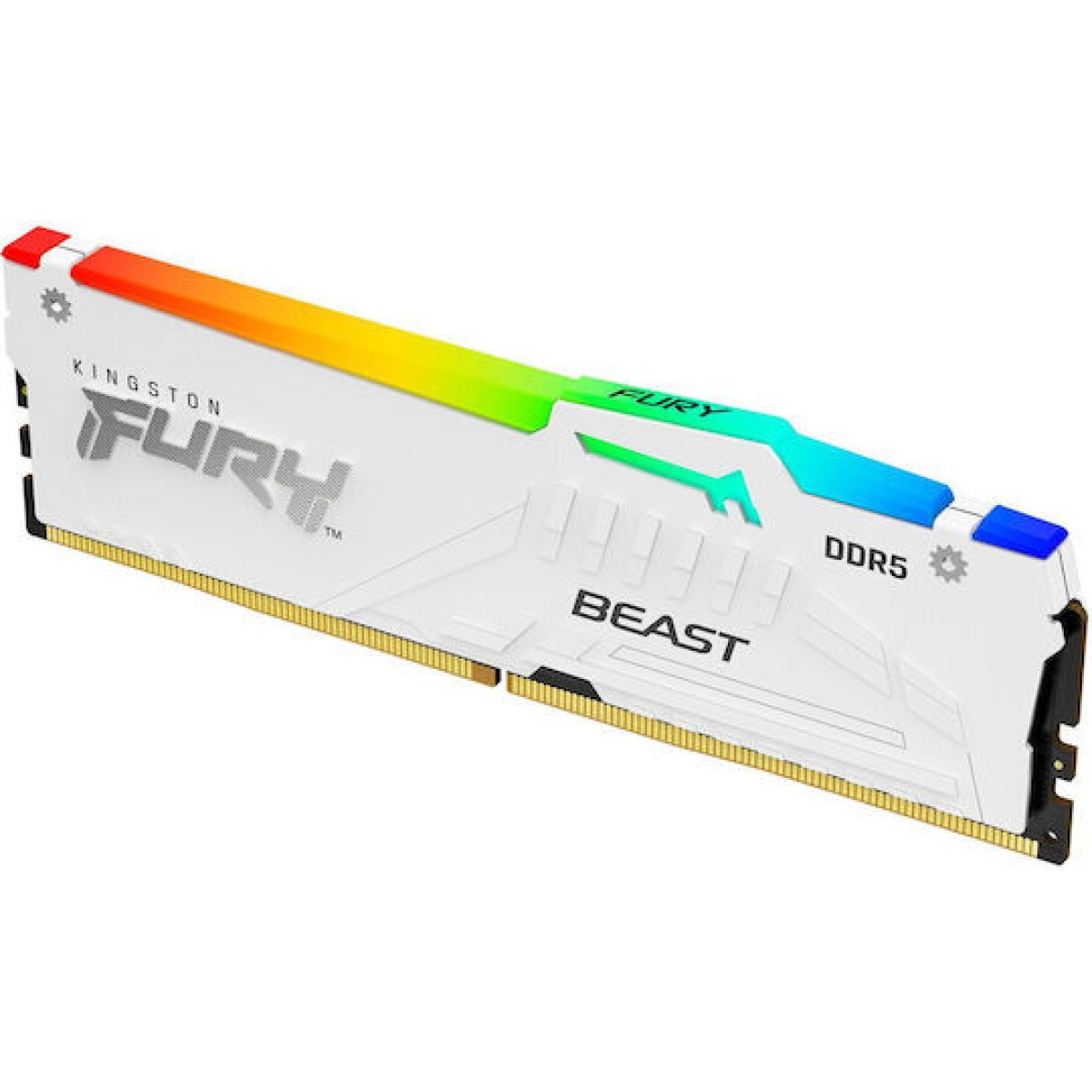 Kingston Fury Beast DDR5 με Module 1x16GB και Ταχύτητα 6000 για Desktop