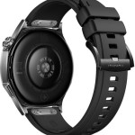 Huawei Watch GT 5 Stainless Steel 46mm Αδιάβροχο με Παλμογράφο (Μαύρο)