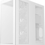 Deepcool CH780 Gaming Full Tower Κουτί Υπολογιστή με Πλαϊνό Παράθυρο και RGB Φωτισμό Λευκό