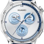 Huawei Watch GT 5 Stainless Steel 46mm Αδιάβροχο με Παλμογράφο (Μπλε)