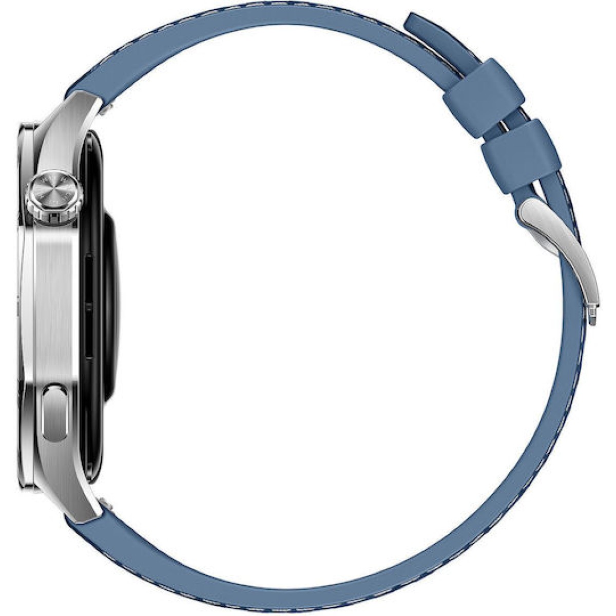 Huawei Watch GT 5 Stainless Steel 46mm Αδιάβροχο με Παλμογράφο (Μπλε)