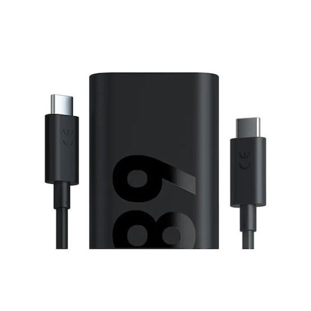 Lenovo Φορτιστής με Θύρα USB-C και Καλώδιο USB-C - USB-C 68W Μαύρος (ZG38C05739)