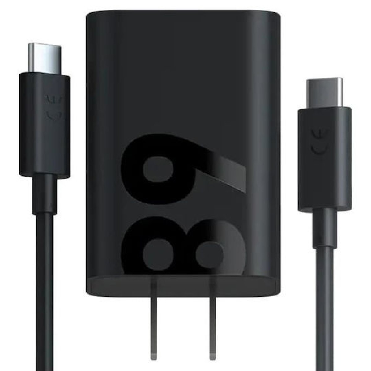 Lenovo Φορτιστής με Θύρα USB-C και Καλώδιο USB-C - USB-C 68W Μαύρος (ZG38C05739)