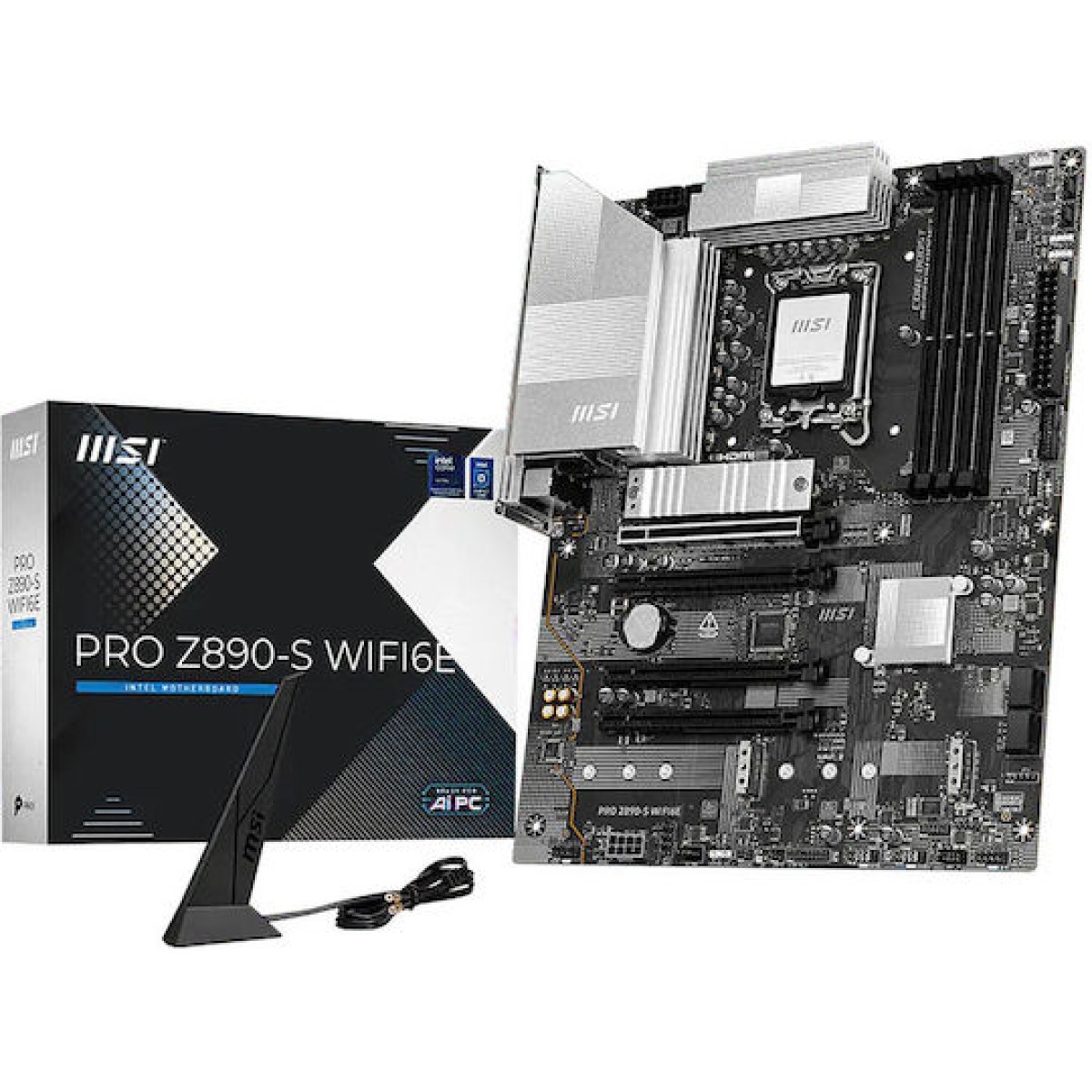 MSI PRO Z890-S WIFI6E Motherboard ATX με Intel 1851 Socket 7E54-010R