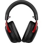 HyperX Cloud III S Ασύρματο Over Ear Gaming Headset με σύνδεση Bluetooth / USB Black/Red for Nintendo Switch / PC / PS5 / PS4