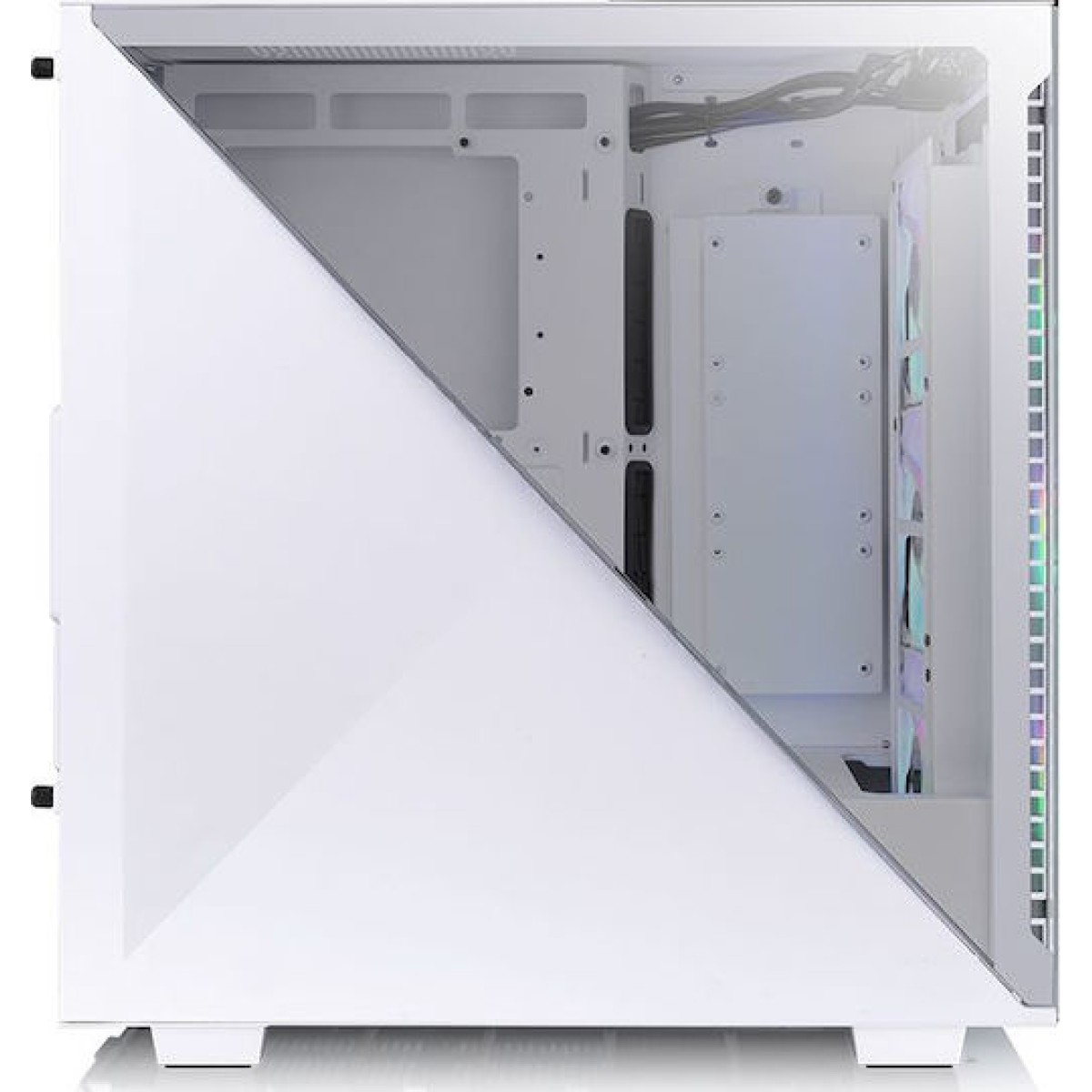 Thermaltake Divider 300 TG ARGB Gaming Midi Tower Κουτί Υπολογιστή με Πλαϊνό Παράθυρο Snow