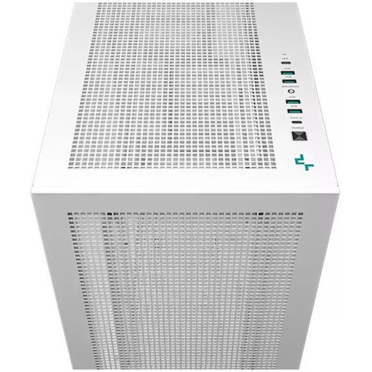 Deepcool Morpheus Gaming Full Tower Κουτί Υπολογιστή με Πλαϊνό Παράθυρο Λευκό