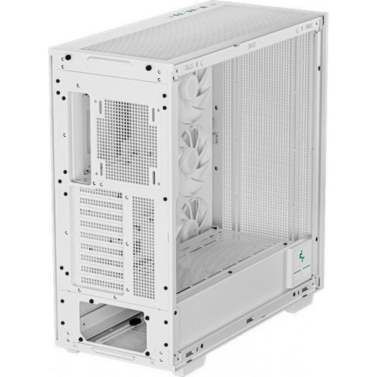 Deepcool Morpheus Gaming Full Tower Κουτί Υπολογιστή με Πλαϊνό Παράθυρο Λευκό
