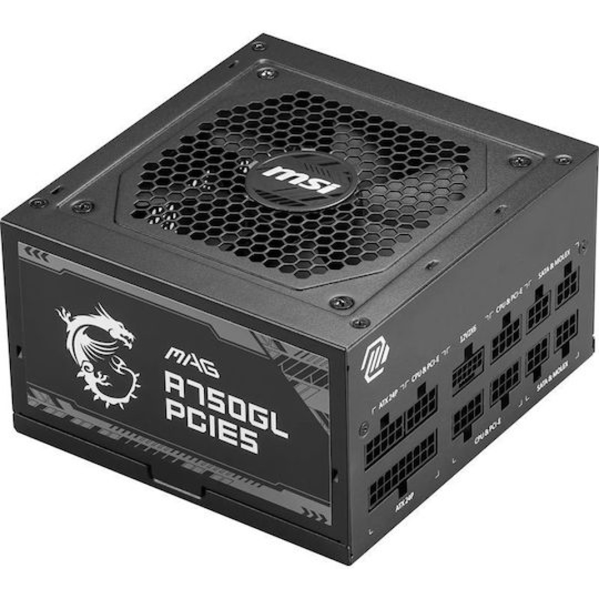 MSI MAG A750GL PCIE5 750W Μαύρο Τροφοδοτικό Υπολογιστή Full Modular 80 Plus Gold