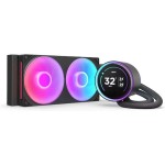 NZXT Kraken Elite 240 (v2) Υδρόψυξη Επεξεργαστή Διπλού Ανεμιστήρα 120mm για Socket AM4/AM5/1700/1200/115x με RGB Φωτισμό
