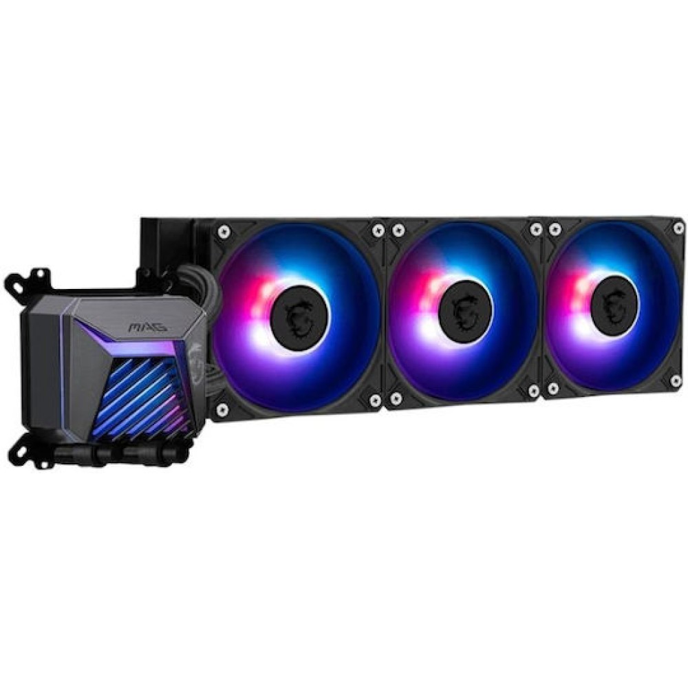 MSI MAG CoreLiquid A15 360 Υδρόψυξη Επεξεργαστή Τριπλού Ανεμιστήρα 120mm για Socket AM4/AM5/1700 με ARGB Φωτισμό