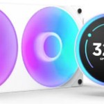 NZXT Kraken Elite 240 (v2) Υδρόψυξη Επεξεργαστή Διπλού Ανεμιστήρα 120mm για Socket AM4/AM5/1700/1200/115x με RGB Φωτισμό Λευκή