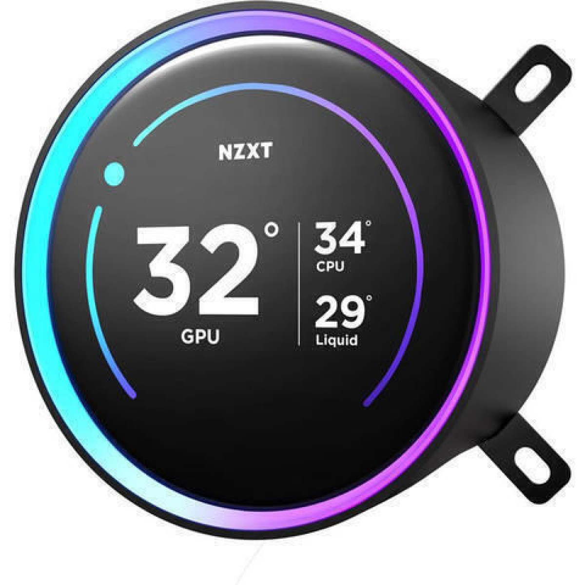 NZXT Kraken Elite 280 RGB V2 (v2) Υδρόψυξη Επεξεργαστή Διπλού Ανεμιστήρα για Socket AM4/AM5/1700/1200/115x