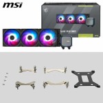MSI MAG Coreliquid A13 360 Υδρόψυξη Επεξεργαστή Τριπλού Ανεμιστήρα 120mm για Socket AM4/AM5/1700 με ARGB Φωτισμό