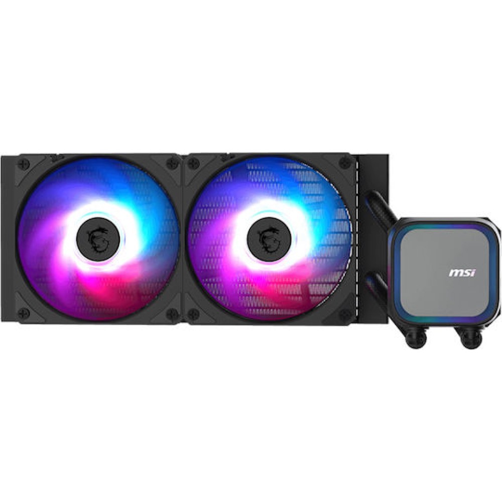 MSI MAG CORELIQUID A13 240 Υδρόψυξη Επεξεργαστή Διπλού Ανεμιστήρα 120mm για Socket AM4/AM5/1700 με ARGB Φωτισμό