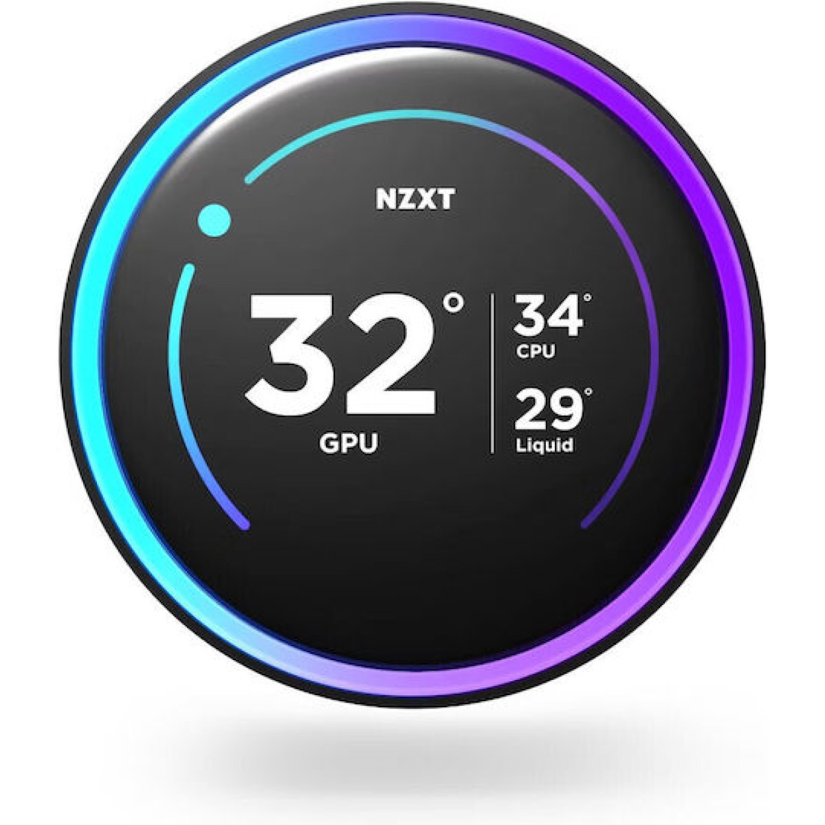 NZXT Kraken Elite 280 (v2) Υδρόψυξη Επεξεργαστή Διπλού Ανεμιστήρα 140mm για Socket AM4/AM5/1700/1200/115x με RGB Φωτισμό Λευκή