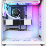 NZXT Kraken Elite 360 RGB Υδρόψυξη Επεξεργαστή Τριπλού Ανεμιστήρα 120mm για Socket AM4/AM5/1700/1200/115x Λευκή