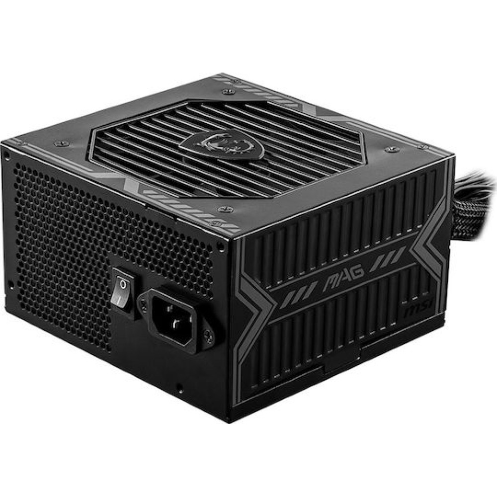 MSI MAG A550BN 550W Μαύρο Τροφοδοτικό Υπολογιστή Full Wired 80 Plus Bronze