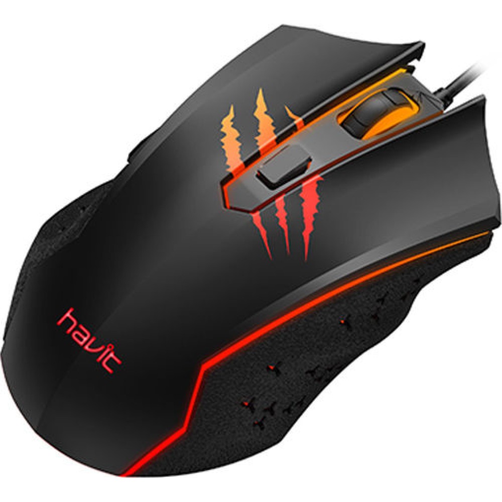 Havit MS1027 Gaming Ποντίκι Μαύρο