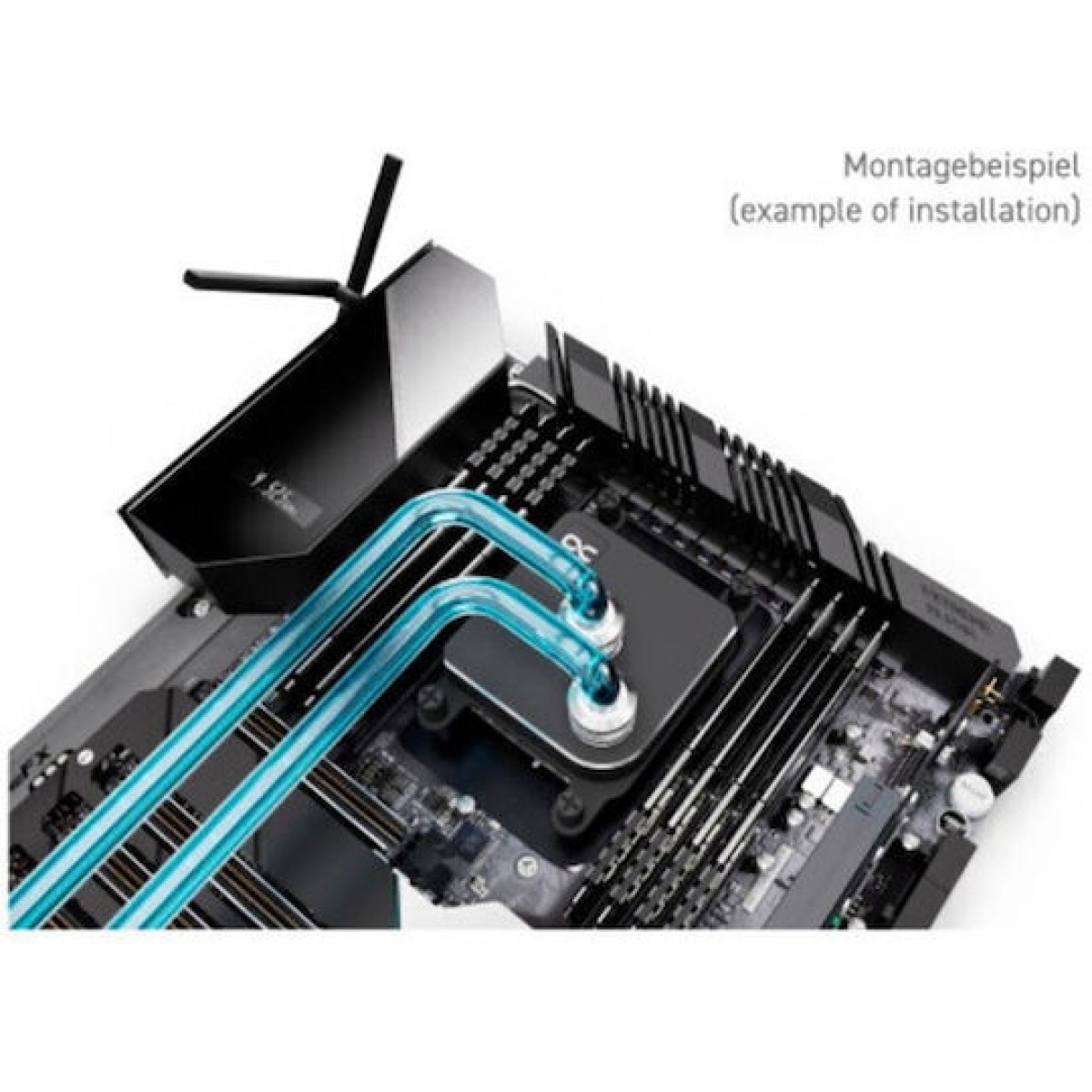 Alphacool Core 1 CPU Water Block Μαύρο