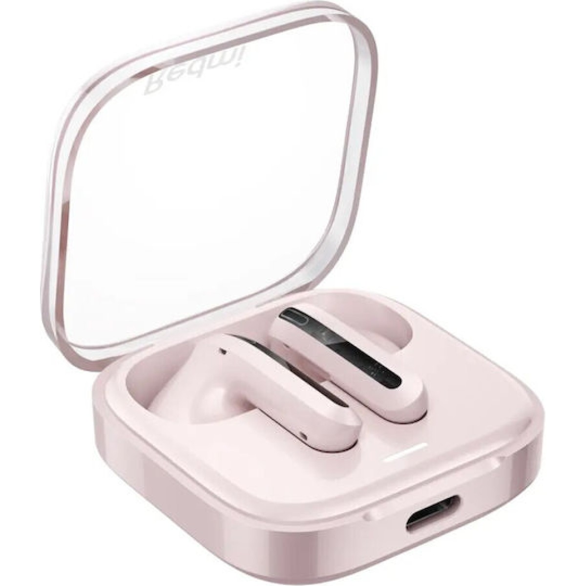 Xiaomi Redmi Buds 6 Active Bluetooth Handsfree Ακουστικά με Αντοχή στον Ιδρώτα και Θήκη Φόρτισης Ροζ