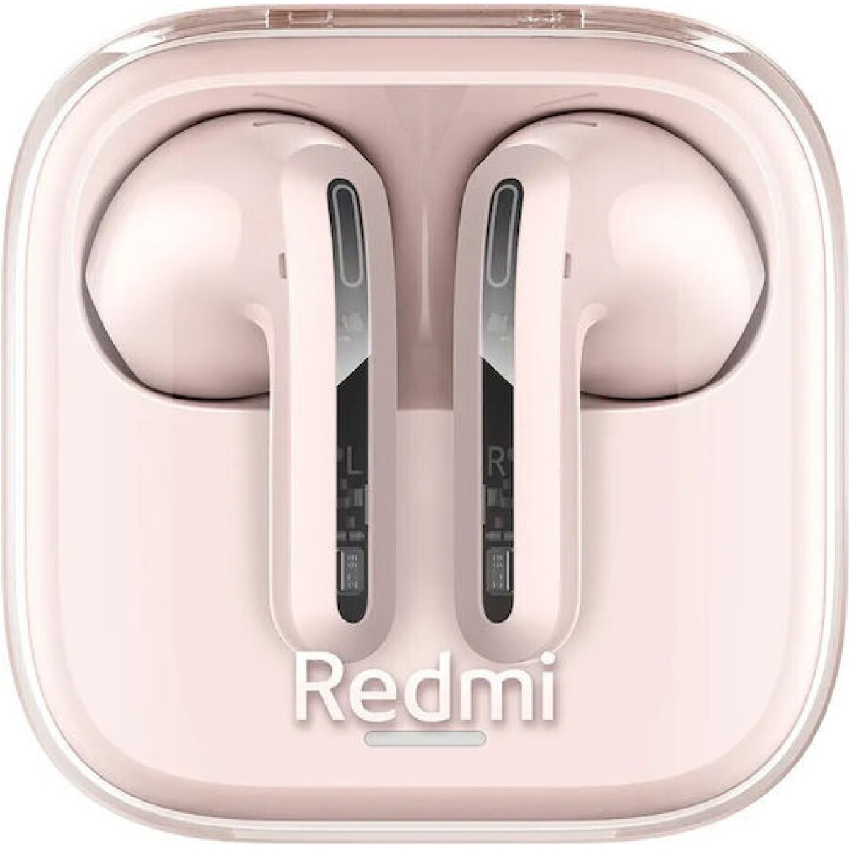 Xiaomi Redmi Buds 6 Active Bluetooth Handsfree Ακουστικά με Αντοχή στον Ιδρώτα και Θήκη Φόρτισης Ροζ