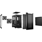 Be Quiet Pure Base 501 Midi Tower Κουτί Υπολογιστή με Πλαϊνό Παράθυρο Airflow Window Black