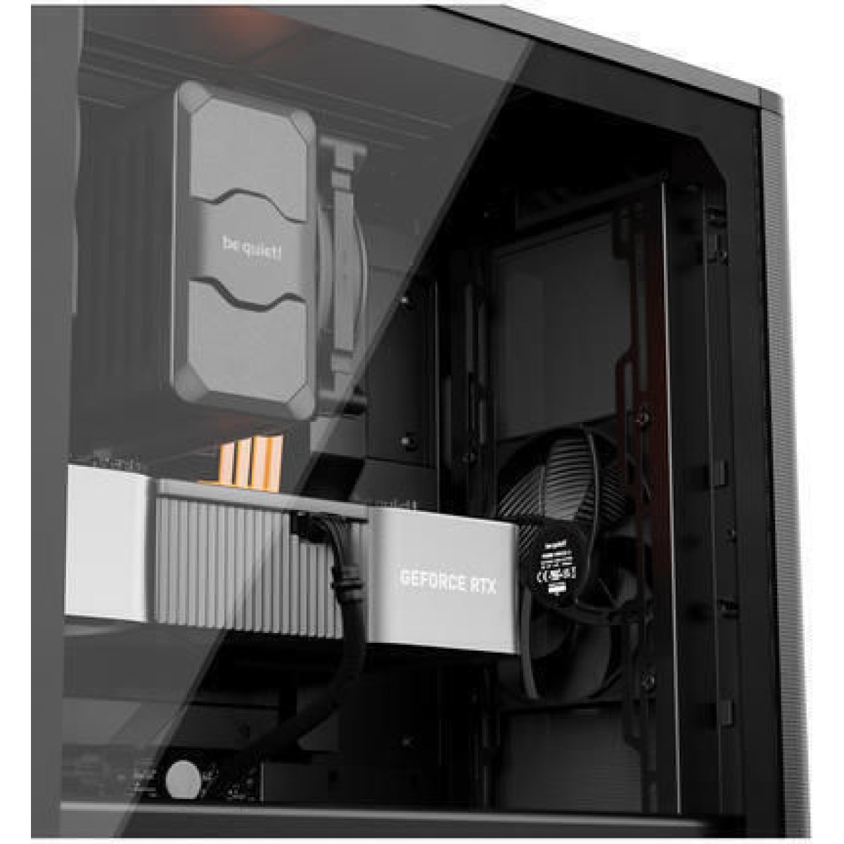 Be Quiet Pure Base 501 Midi Tower Κουτί Υπολογιστή με Πλαϊνό Παράθυρο Airflow Window Black