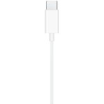 Apple Earpods MYQY3 Handsfree Ακουστικά με Βύσμα USB-C Λευκό