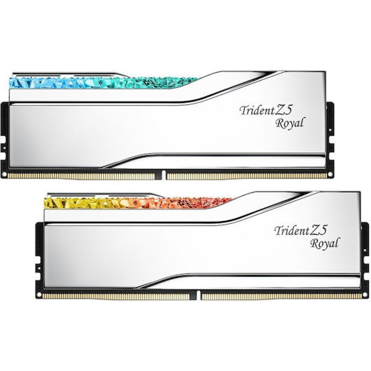 G.Skill Trident Z5 Royal DDR5 32GB RAM με 2x16GB Modules και Ταχύτητα 6400 για Desktop