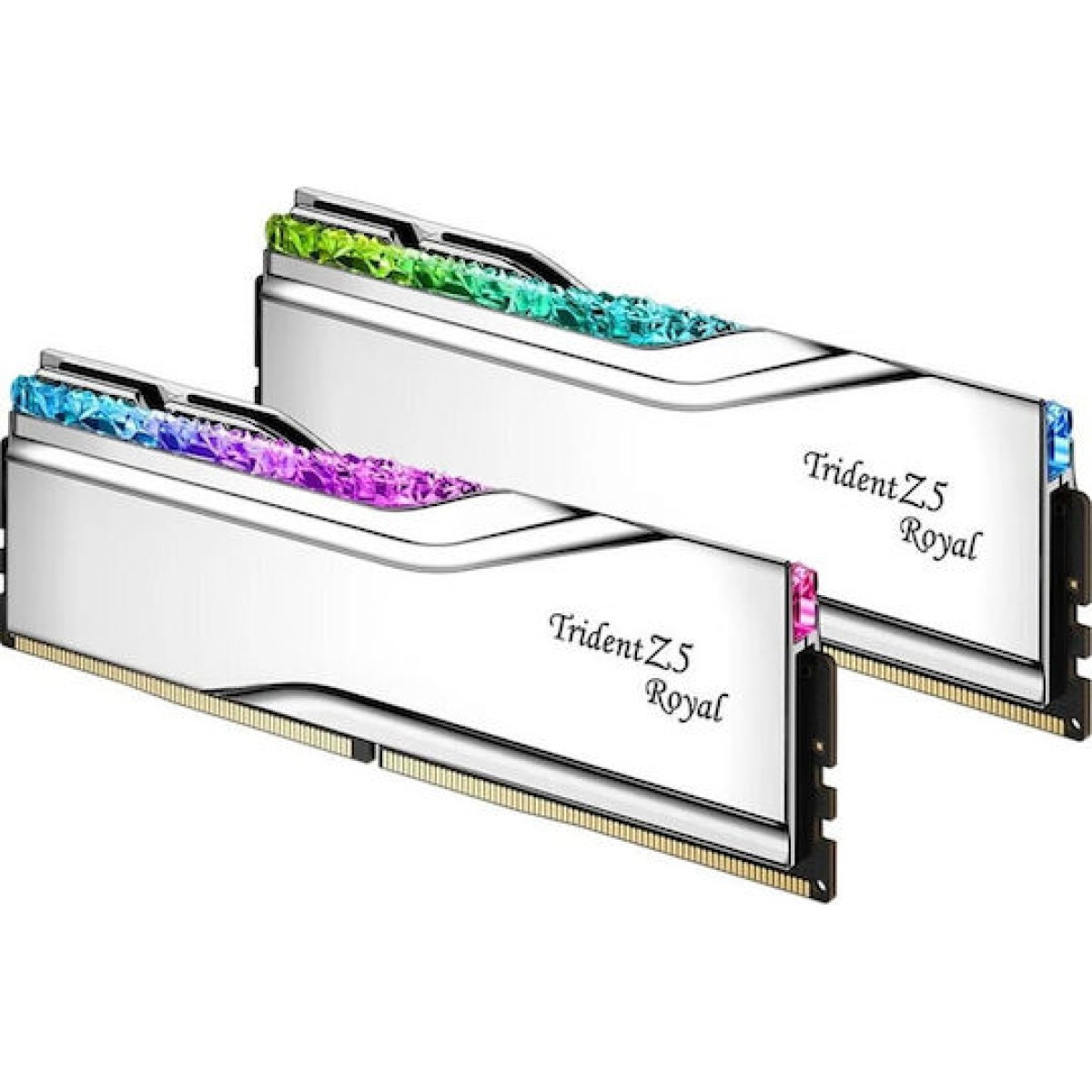 G.Skill Trident Z5 Royal DDR5 32GB RAM με 2x16GB Modules και Ταχύτητα 6400 για Desktop