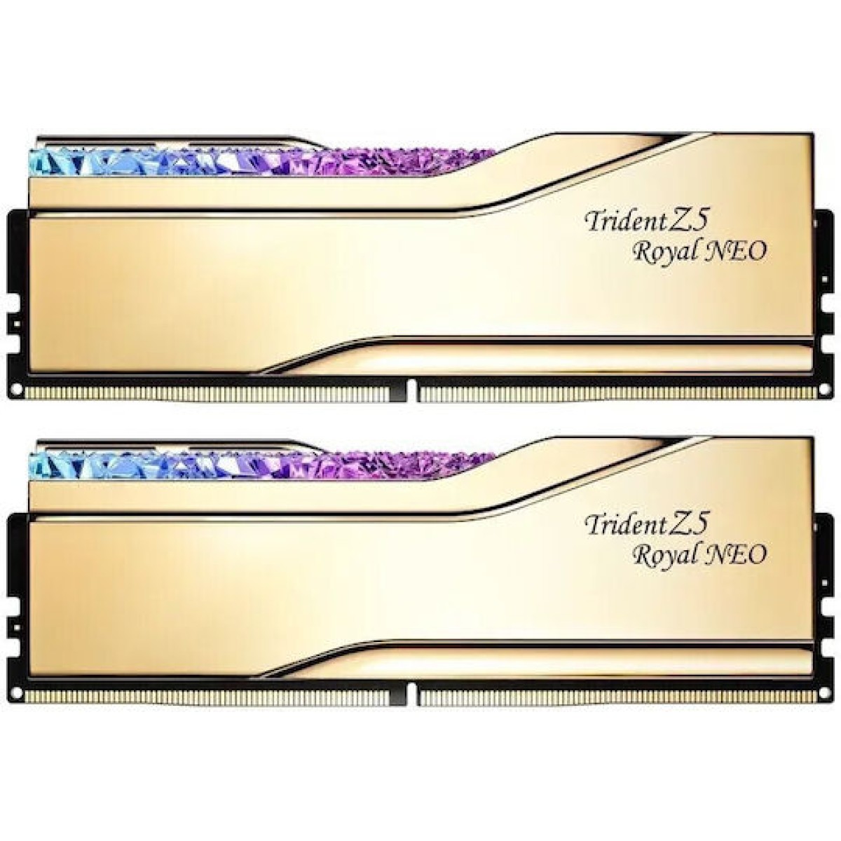 G.Skill Trident Z5 Royal Neo EXPO RGB DDR5 32GB RAM με 2x16GB Modules και Ταχύτητα 6000 για Desktop