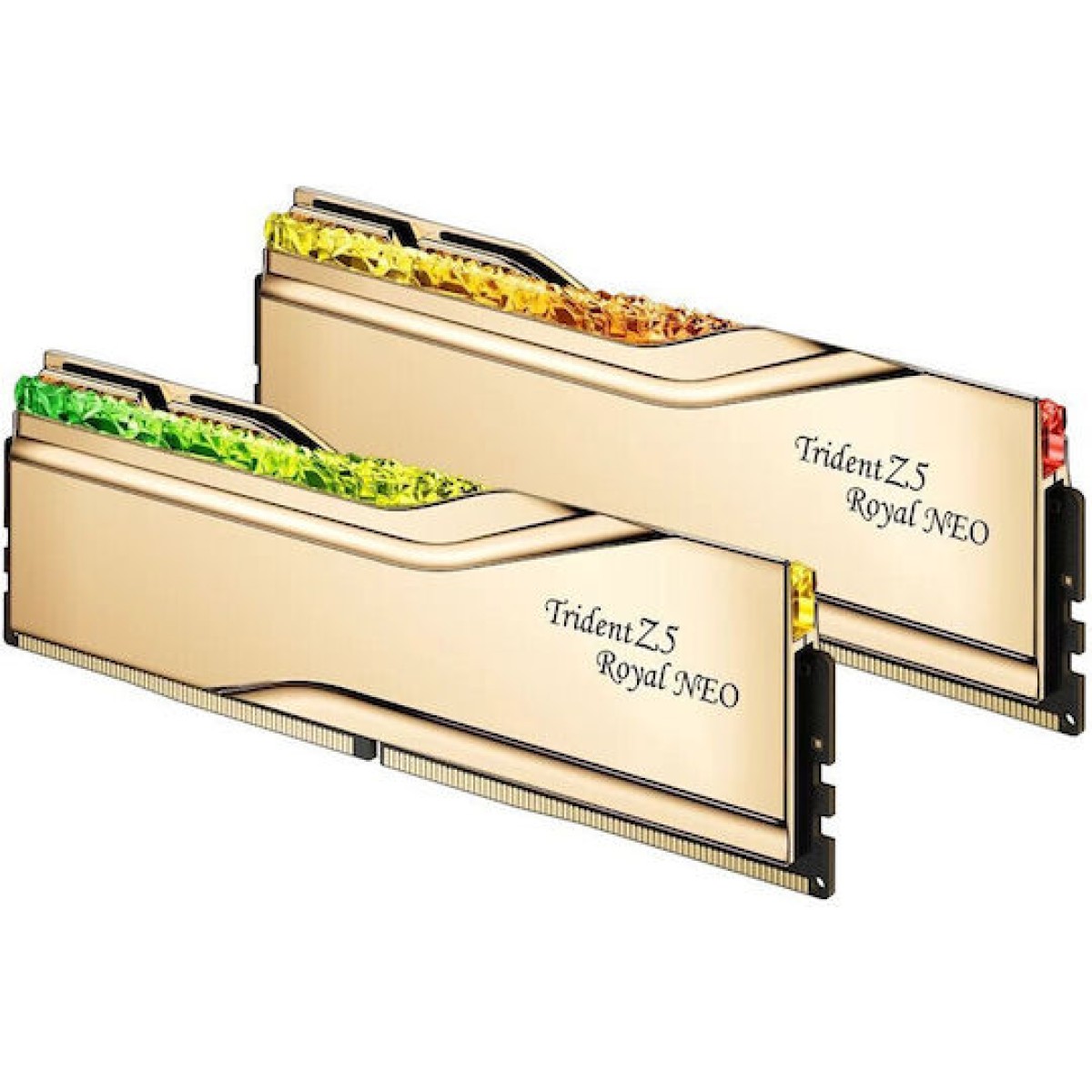G.Skill Trident Z5 Royal Neo EXPO RGB DDR5 32GB RAM με 2x16GB Modules και Ταχύτητα 6400 για Desktop